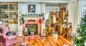 fireplace christmas decorating ideas in Australia