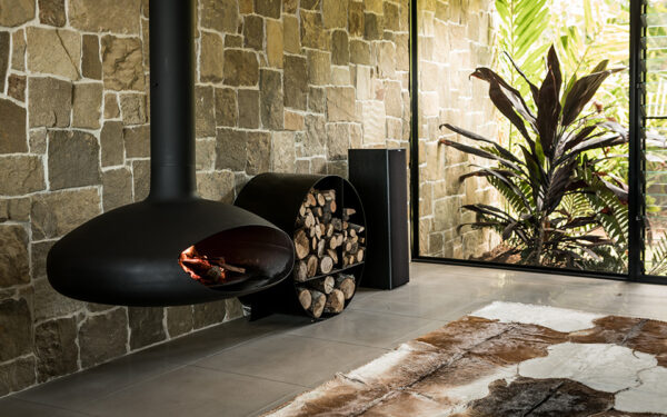 Modern The Hearth suspended fireplace